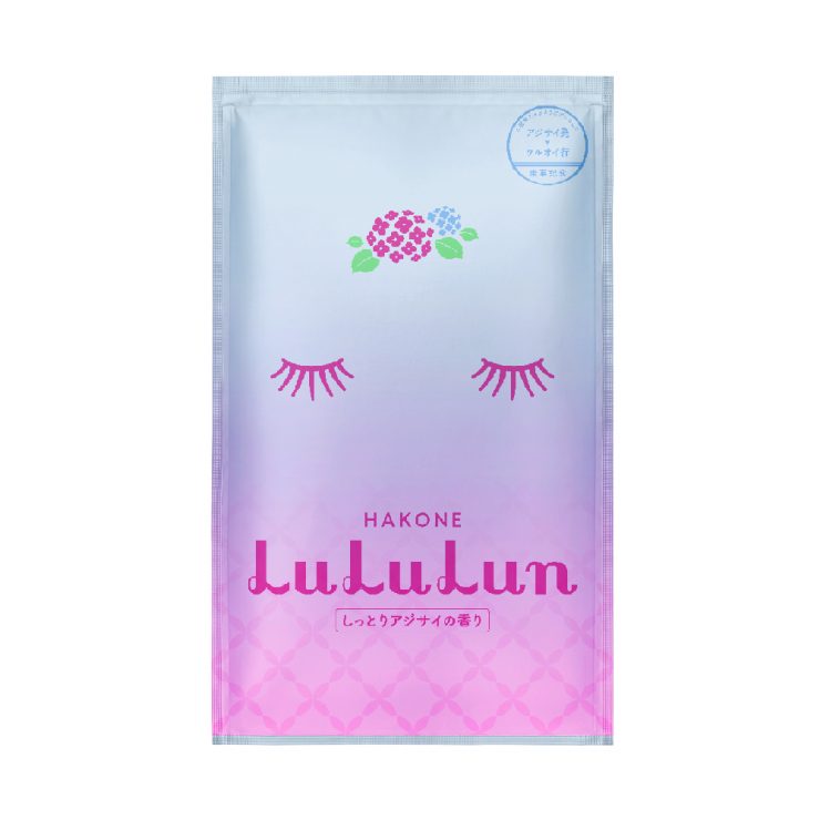 4-1 台隆獨家！LuLuLun箱根限定面膜（繡球花）1片入 售價200元　優惠價170元